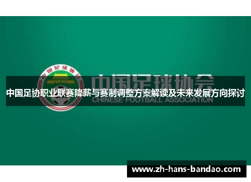 中国足协职业联赛降薪与赛制调整方案解读及未来发展方向探讨