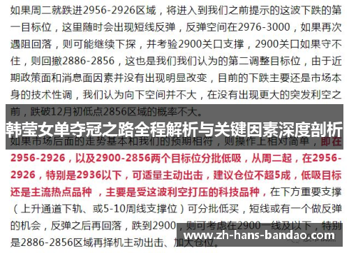 韩莹女单夺冠之路全程解析与关键因素深度剖析
